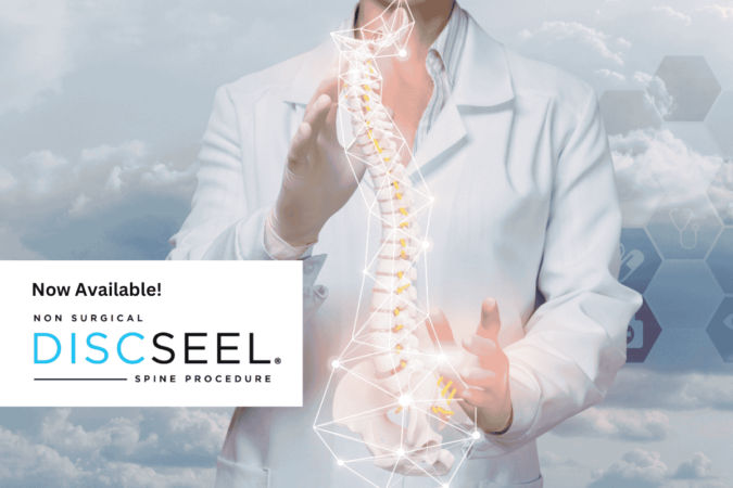 Tennessee Spine Specialists Announces Availability of the Revolutionary DISCSEEL® Procedure